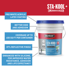 Load image into Gallery viewer, Gardner-Gibson Sta-Kool 10-Year PRO Elastomeric Roof Coating