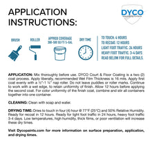 Load image into Gallery viewer, DYCO Court & Floor Anti-Slip Coating - Slip-Resistant Pavement, Cement & Concrete Paint for Pickleball, Tennis & Basketball Courts, Exceeds ADA Standards for Safety Areas