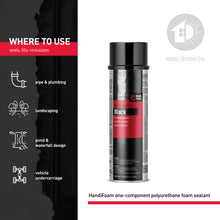 Load image into Gallery viewer, HandiFoam Black Foam Sealant