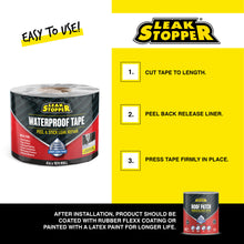 Load image into Gallery viewer, LEAK STOPPER Rubber Flexx Waterproofing & Seam Tape