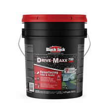 Load image into Gallery viewer, Black Jack Drive-Maxx 700 Premium 7 Year Filler & Sealer, 5 Gallons, Fills Small Cracks, Fast Dry Technology, Stand Up To Heavy Vehicles, Driveway Sealer Asphalt