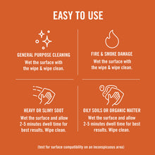 Load image into Gallery viewer, Benefect Atomic Fire & Soot Degreaser - 170 Count Wipes