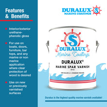 Load image into Gallery viewer, Duralux Marine Spar Varnish