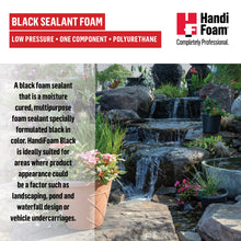 Load image into Gallery viewer, HandiFoam Black Foam Sealant