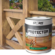 Load image into Gallery viewer, Storm System Protector Semi-Transparent Stain and Sealer