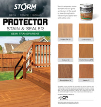 Load image into Gallery viewer, Storm System Protector Semi-Transparent Stain and Sealer