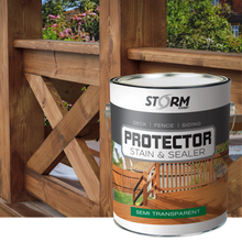 Load image into Gallery viewer, Storm System Protector Semi-Transparent Stain and Sealer
