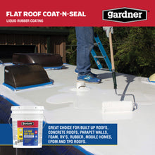 Load image into Gallery viewer, GARDNER Flat Roof Coat-N-Seal Liquid Rubber Coating