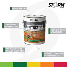 Load image into Gallery viewer, Storm System Protector Semi-Transparent Stain and Sealer