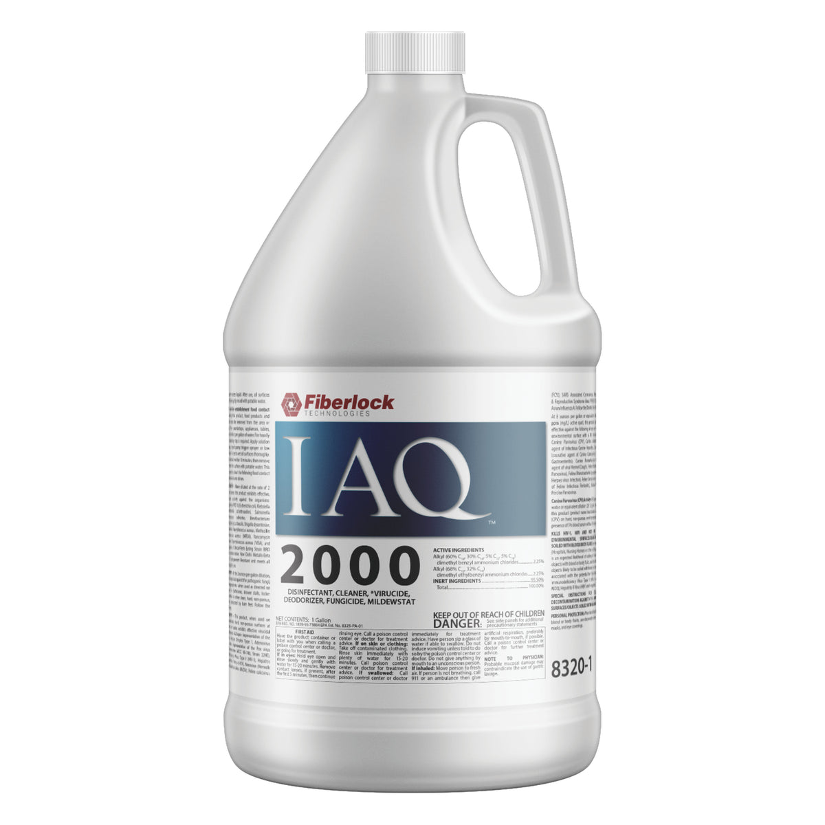 Fiberlock IAQ 2000 Disinfectant & Fungicide Concentrate – Pro