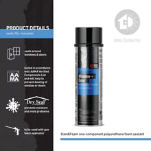 Load image into Gallery viewer, HandiFoam Window & Door Straw Foam Sealant