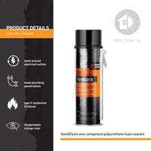 Load image into Gallery viewer, HandiFoam FireBlock Straw Foam Sealant