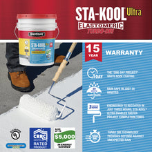 Load image into Gallery viewer, GARDNER STA-KOOL 15 YR Turbo-Dri Elastomeric Roof Coating - White