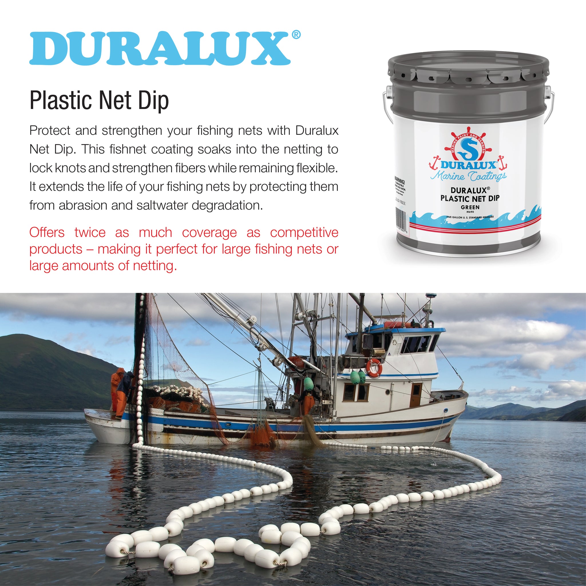 Duralux Fishing Net Paint – Pro Solutions Direct
