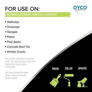 Dyco Acrylic Concrete Stain