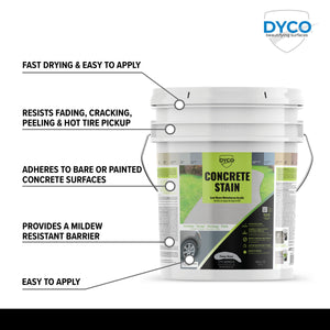 Dyco Acrylic Concrete Stain