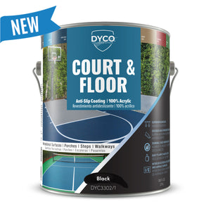 DYCO Court and Floor Anti-Slip 100% Acrylic Paint