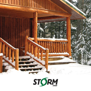 Storm Stain Semi-Transparent Log & Siding Stain + Sealer