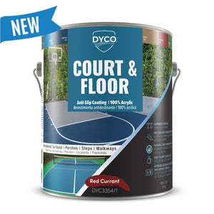 DYCO Court and Floor Anti-Slip 100% Acrylic Paint