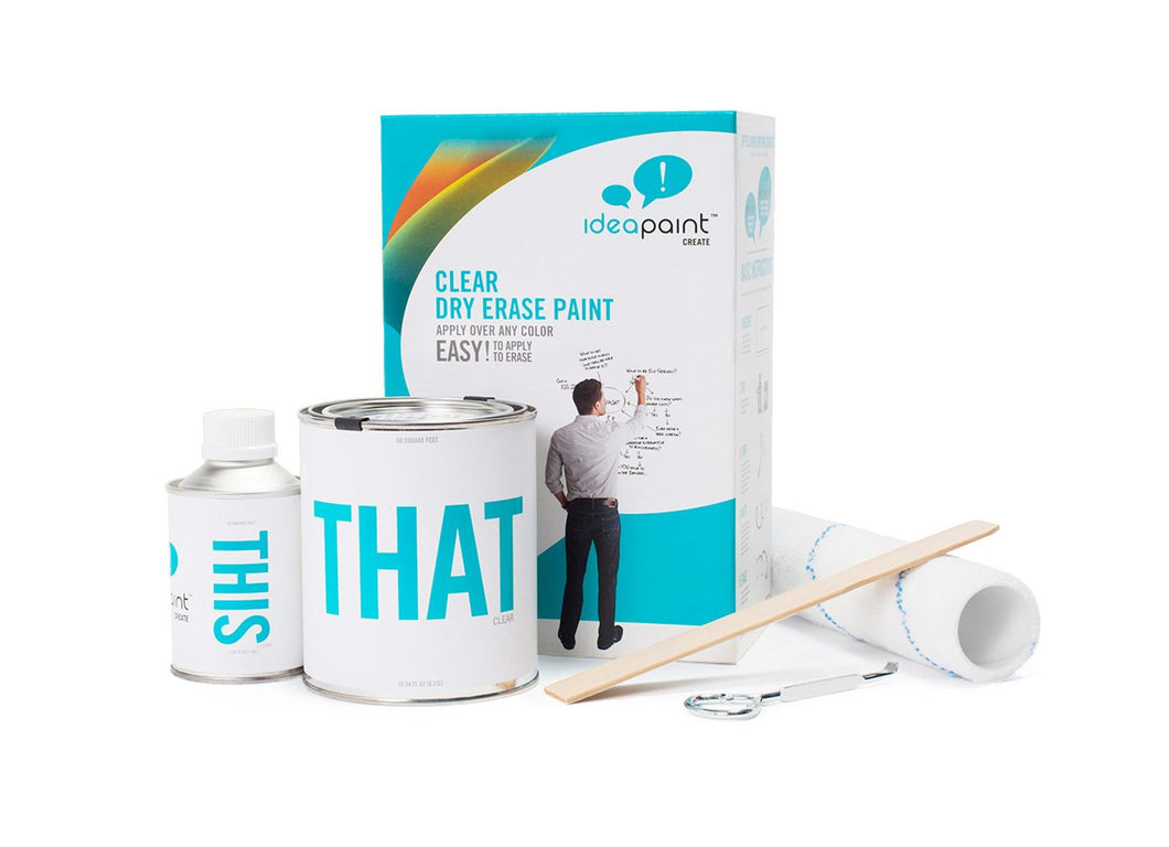 Crayola Take Note! Dry-Erase Wall Paint 20 Sq Ft Clear Residential