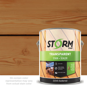 Storm Stain Dual Dispersion Transparent Stain + Sealer