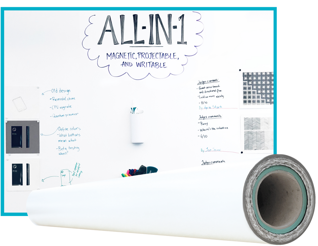 IdeaPaint All-In-One Dry Erase Wallcovering